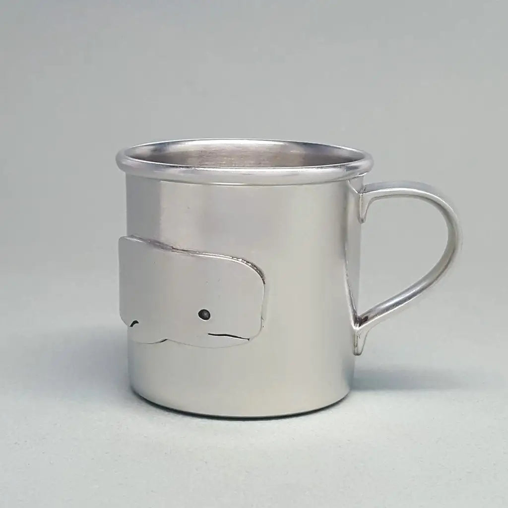 PEWTER CUP/WHALE