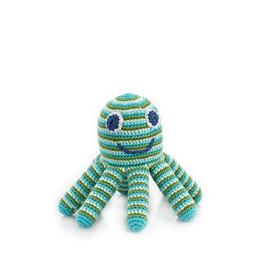 Plush Octopus Toy in Green