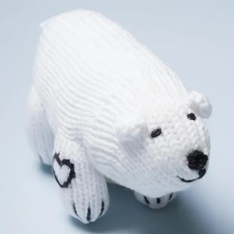 Baby Rattle Toy - Polar Bear