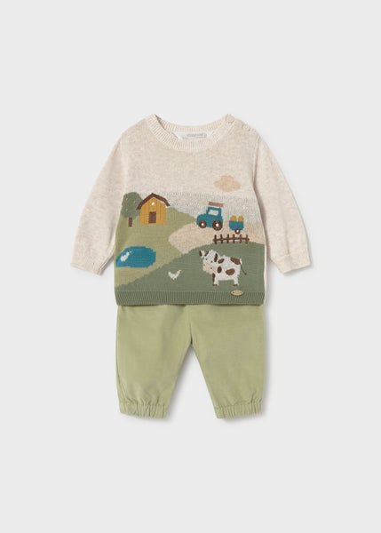 Jersey and long trousers set-cactus farm 2533 nb