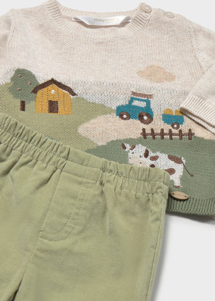 Jersey and long trousers set-cactus farm 2533 nb
