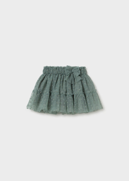 Tulle skirt-bayleaf 2906 bg
