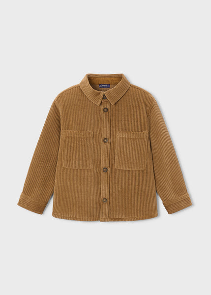 Corduroy overshirt-Camel 4143 mb