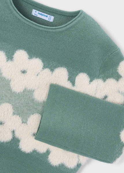 Jacquard jumper-bayleaf 4317 mg