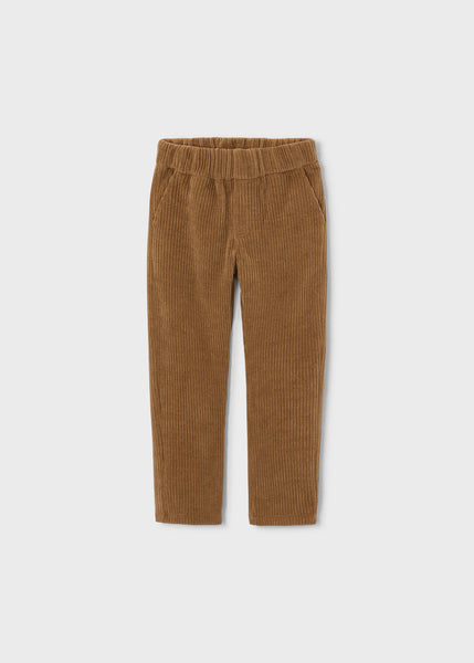 Corduroy joggers-camel 4514 mb