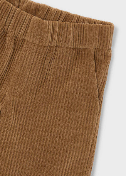 Corduroy joggers-camel 4514 mb