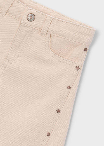 Twill long trousers-cream 4519 mg
