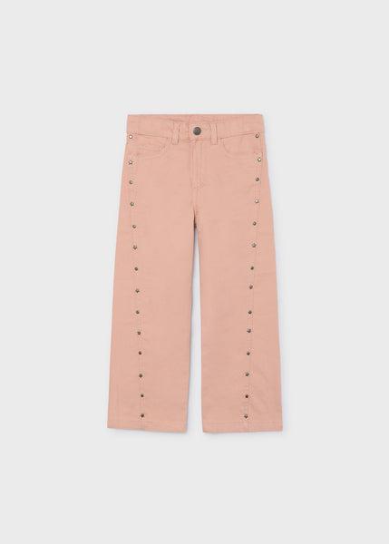 Twill long trousers-pink 4519 mg