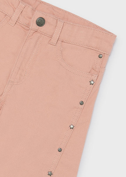 Twill long trousers-pink 4519 mg