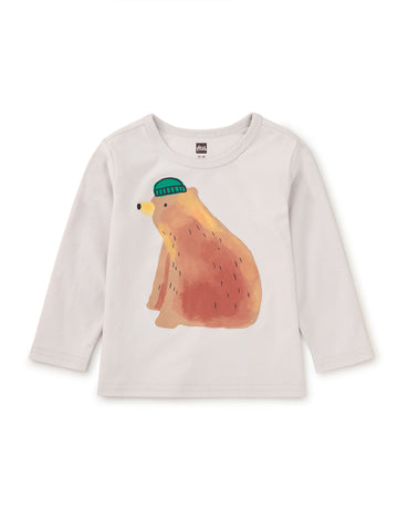 Bear Baby Graphic Tee / Vapor