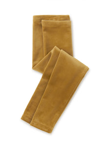 Velour Leggings-Chestnut