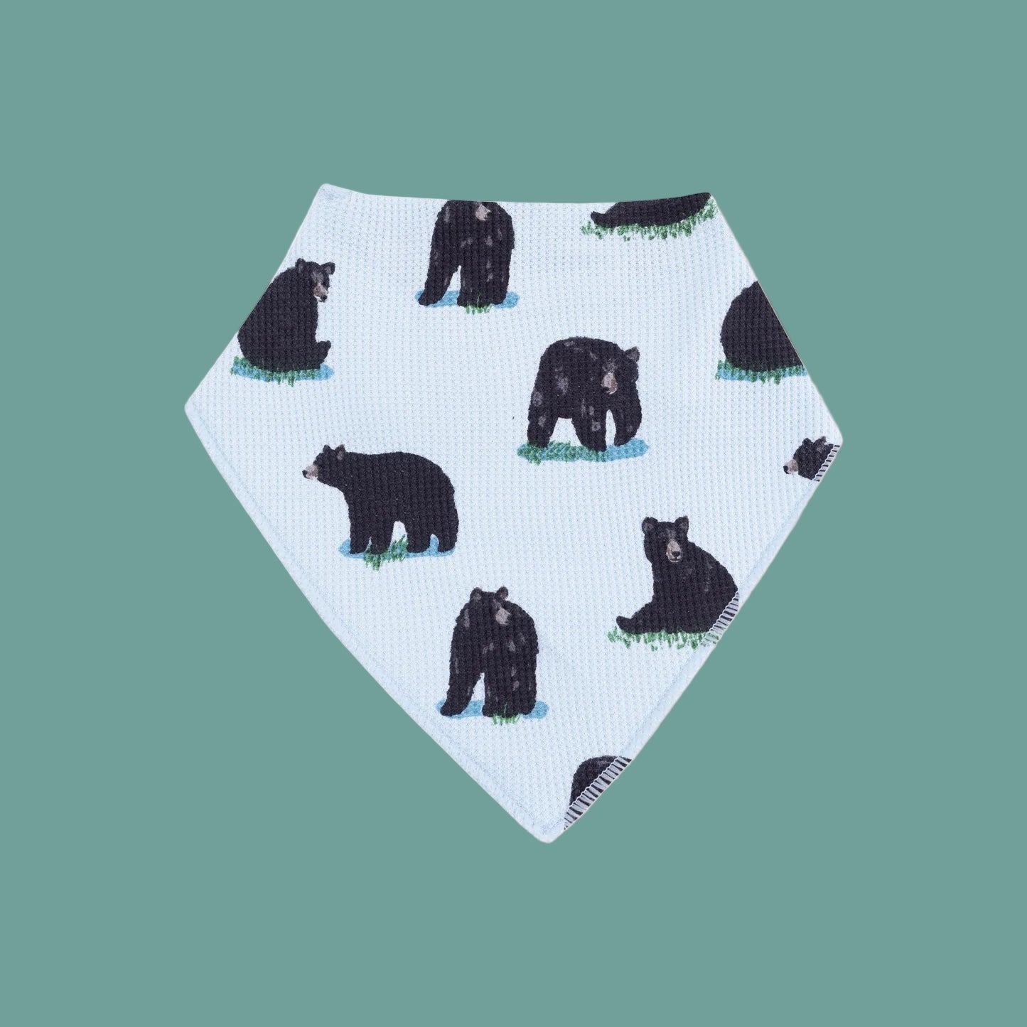 Black Bears Bandana Bib