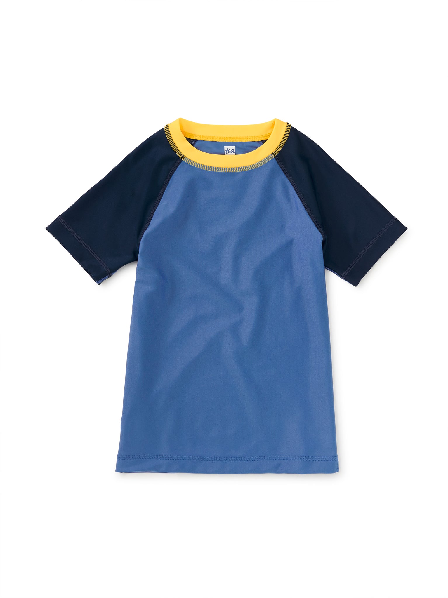 Short Sleeve Rash Guard/Blue Yarrow