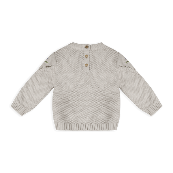 Ivy Floral Knit Sweater