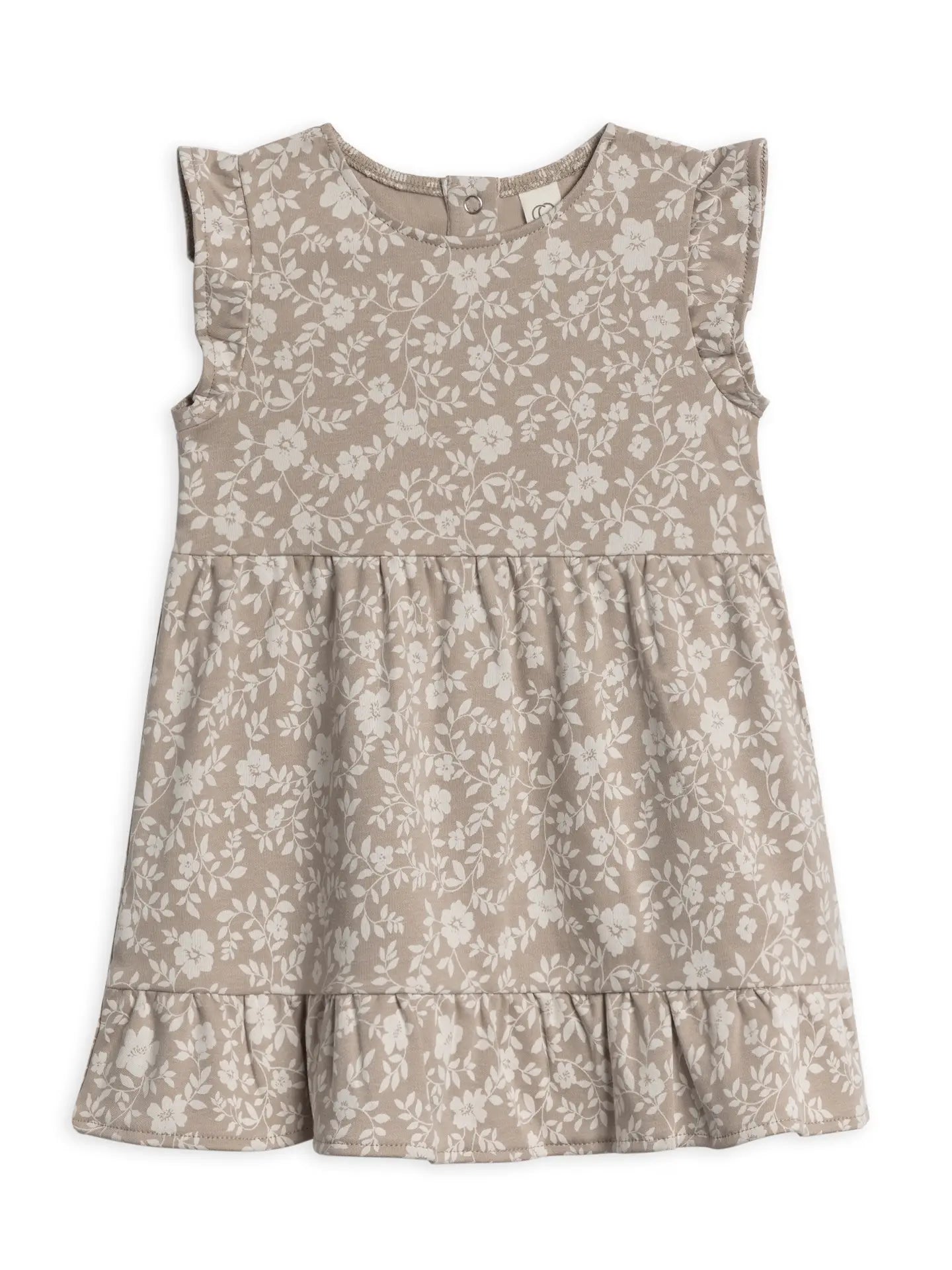 Tilly Tiered Dress - Nicola Floral/Beige