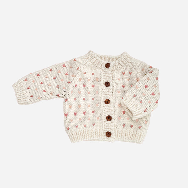 Sawyer Cardigan- Rose