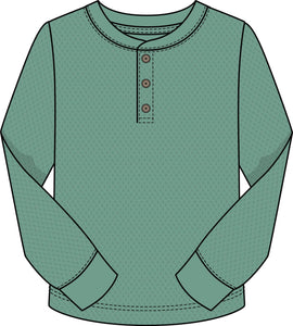 Thermal Henley-Teal