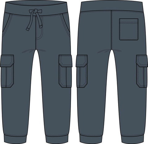 Cargo Pant-Charcoal