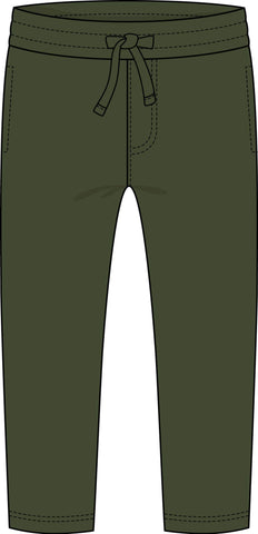 Basic Terry Pant-Forest