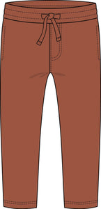 Basic Terry Pant-Rust