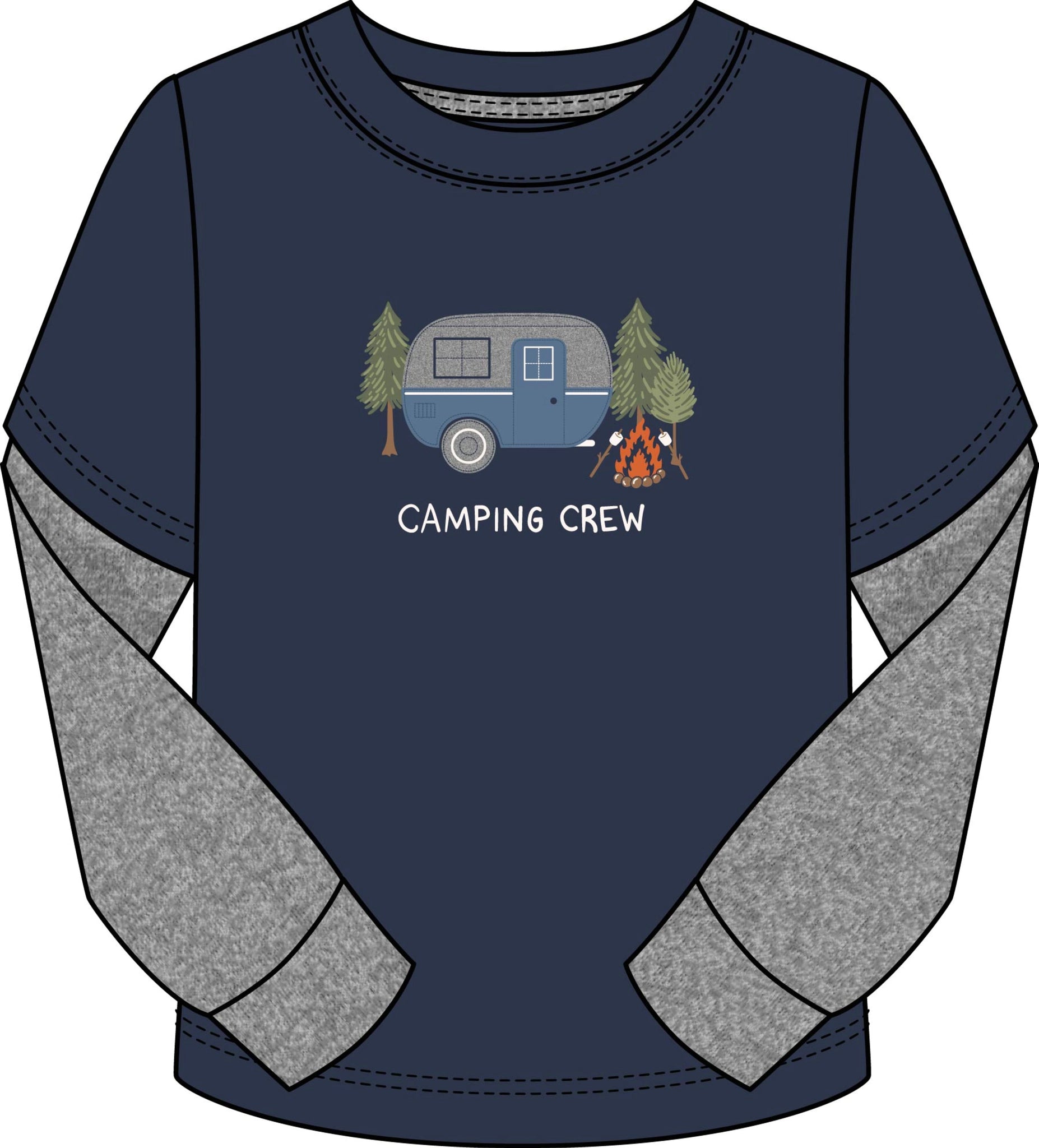 LS Camping Crew Tee