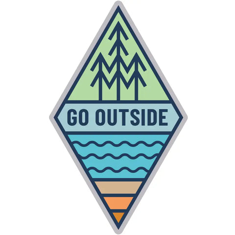 Go Outside Sticker