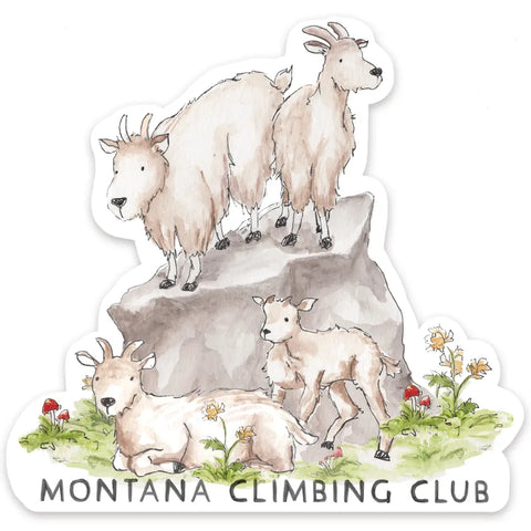 Mountain Goat Sticker
