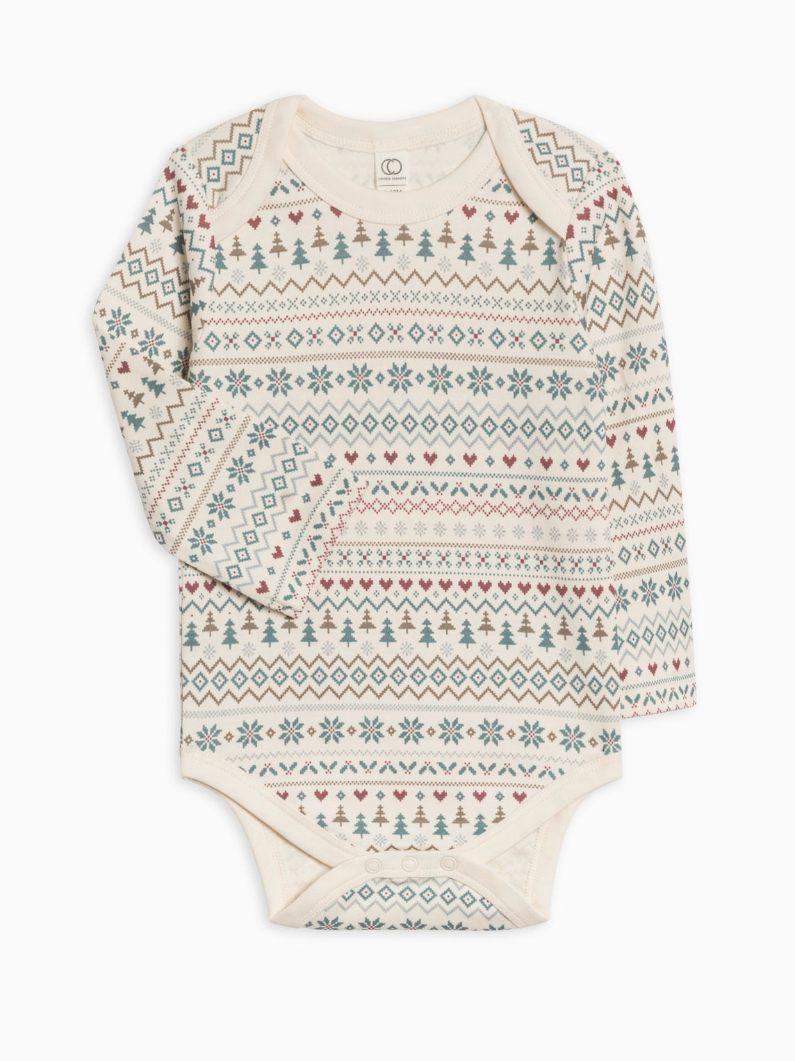 River Bodysuit - Fairisle / Teal