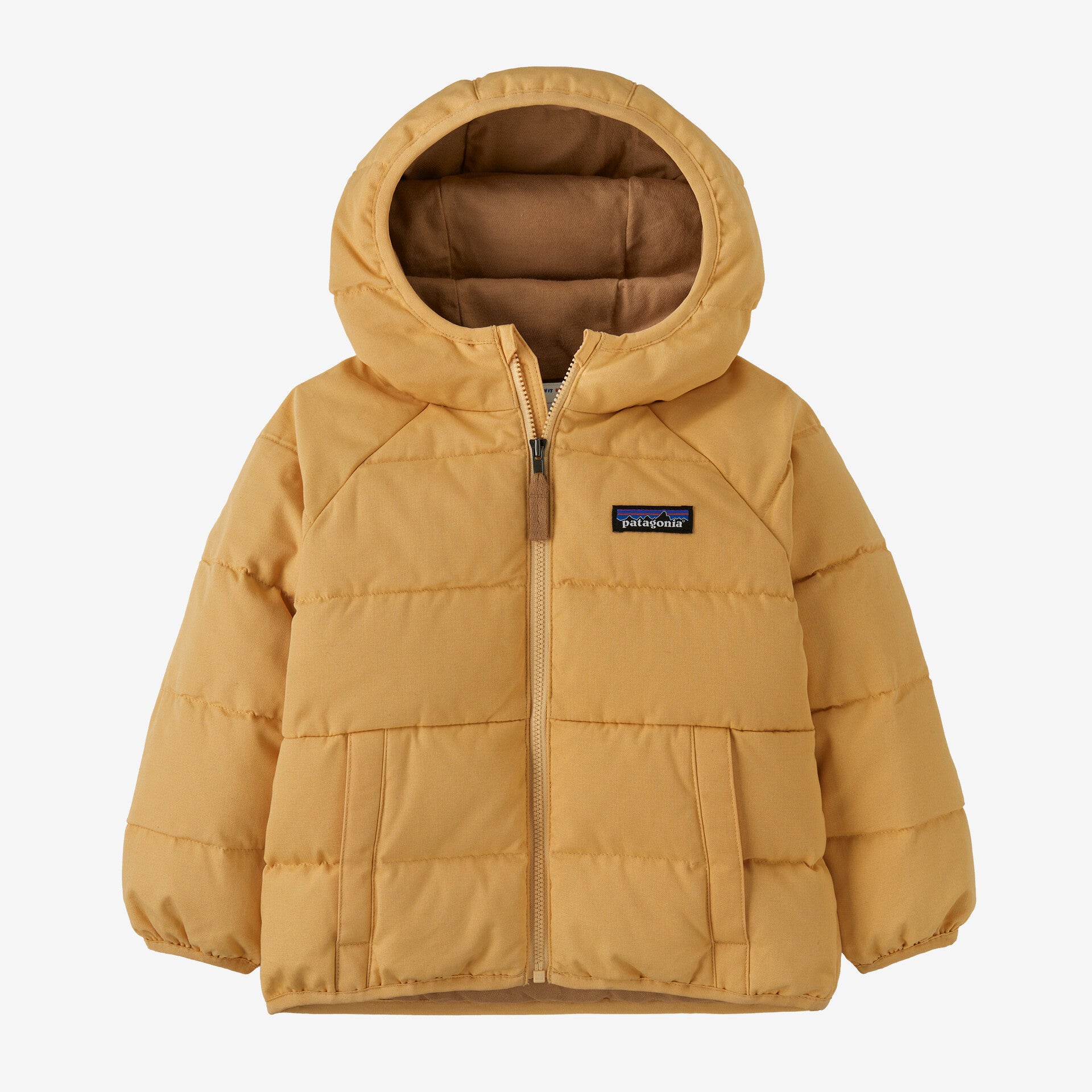 Patagonia Baby Cotton Down Jacket 5T Beeswax Tan