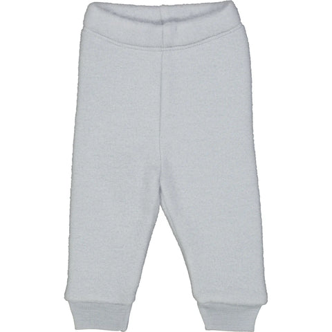 Woolly fleece pants -Jasmin blue