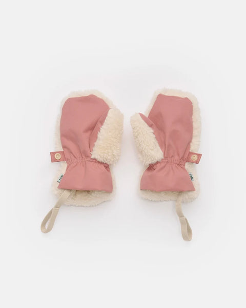 Sherpa Mittens - Benji Appliqué