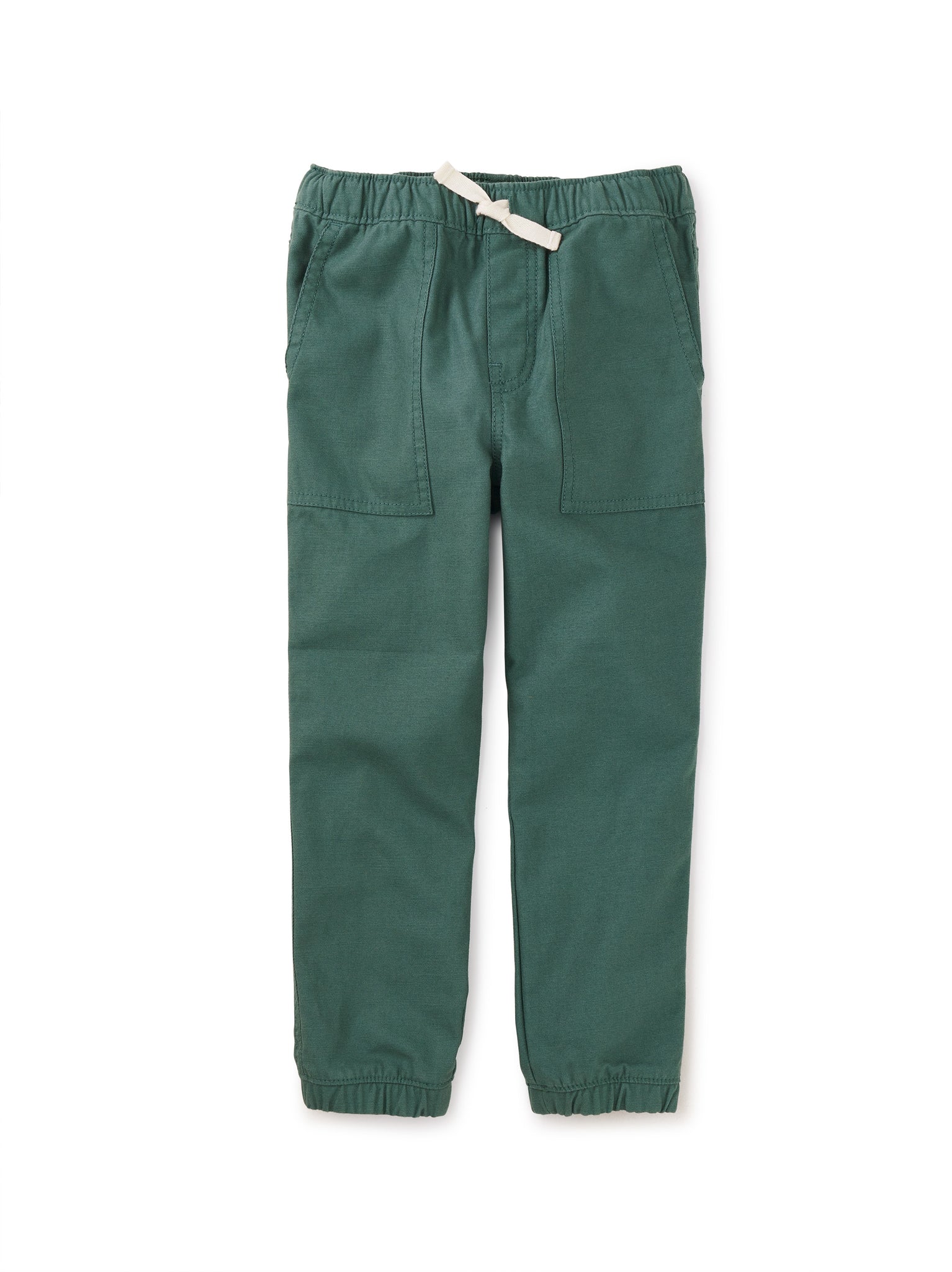 Game On Reverse Twill Joggers-Silver Pine