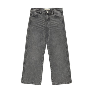 Wide Fit Jeans-Grey Denim
