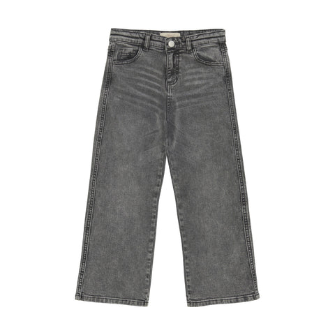Wide Fit Jeans-Grey Denim