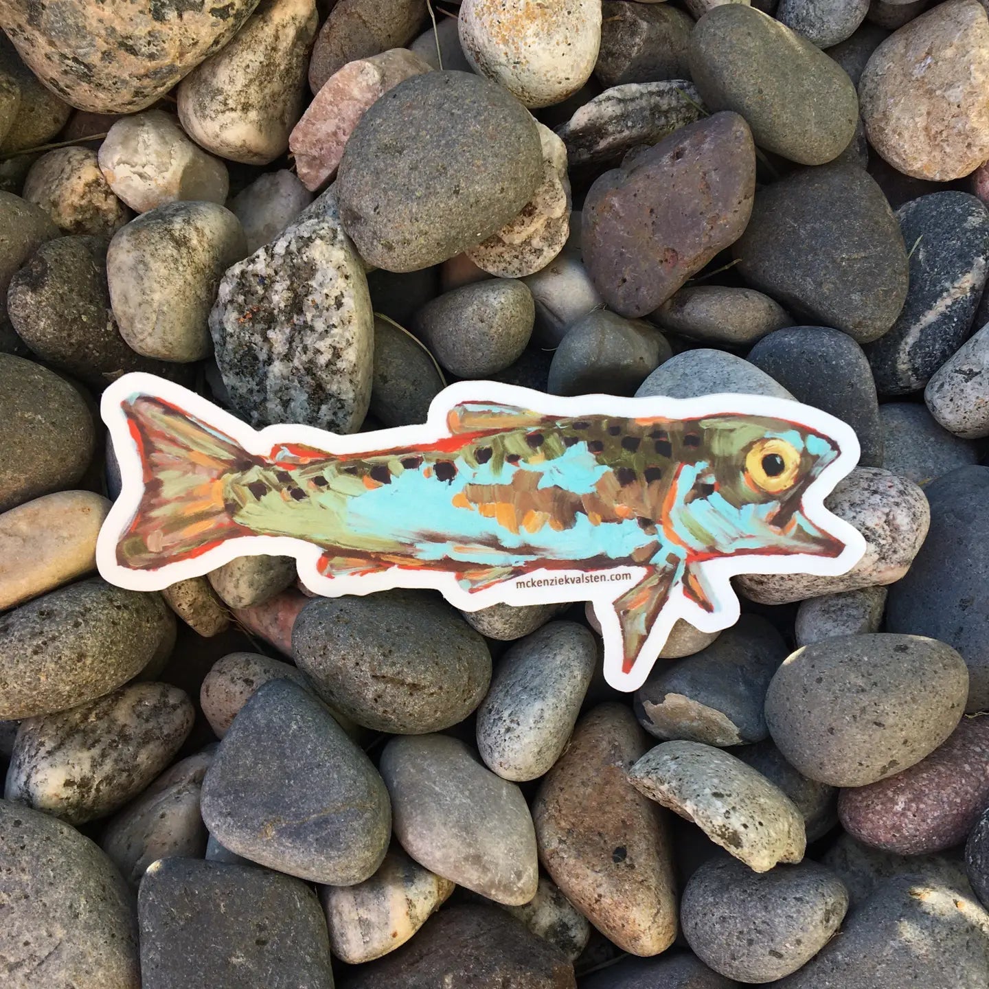 Fishstick Vinyl Sticker