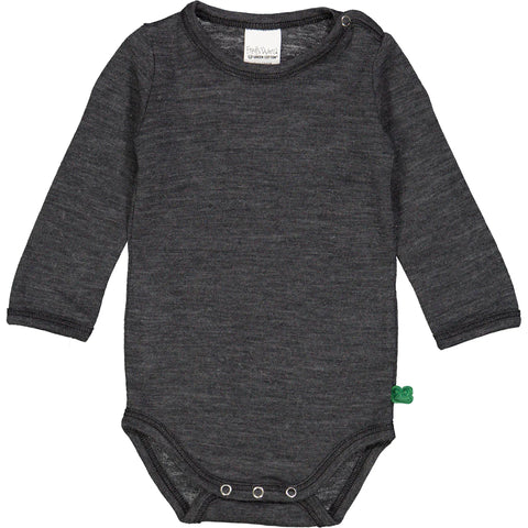 Woolly body-Dark grey melange