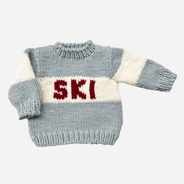 Ski Sweater-Bowie Grey