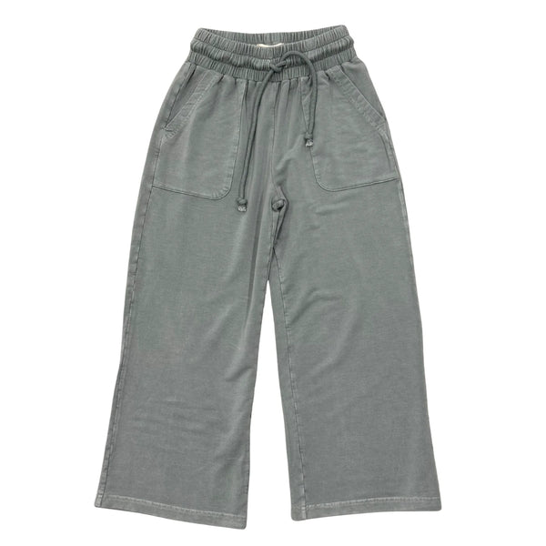 Acid Wash Comfy Pant | Shadow Green