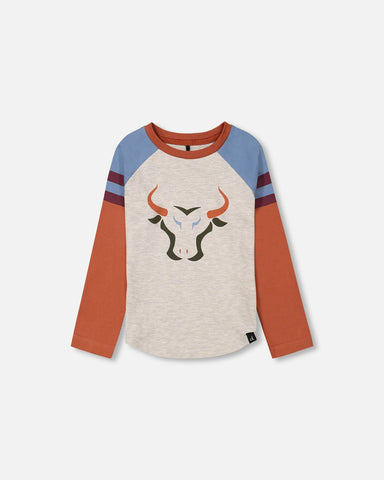 Jersey T-Shirt Oatmeal Buffalo