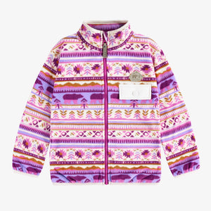 Fleece Jacket-Purple