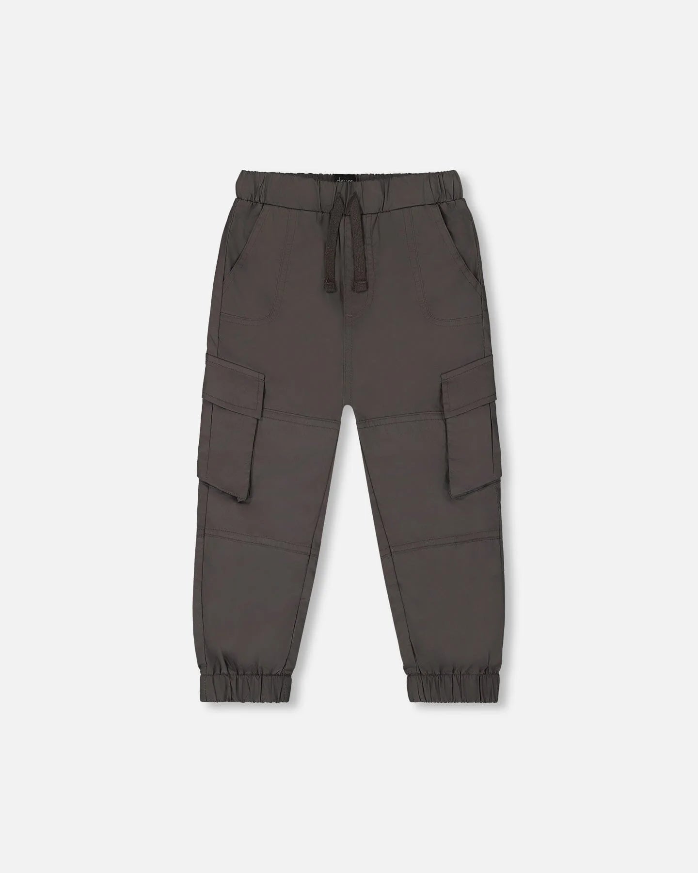 Parachute Jogger With Cargo Pocket-Pewter