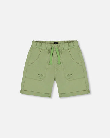 Stretch Twill Short-Sage