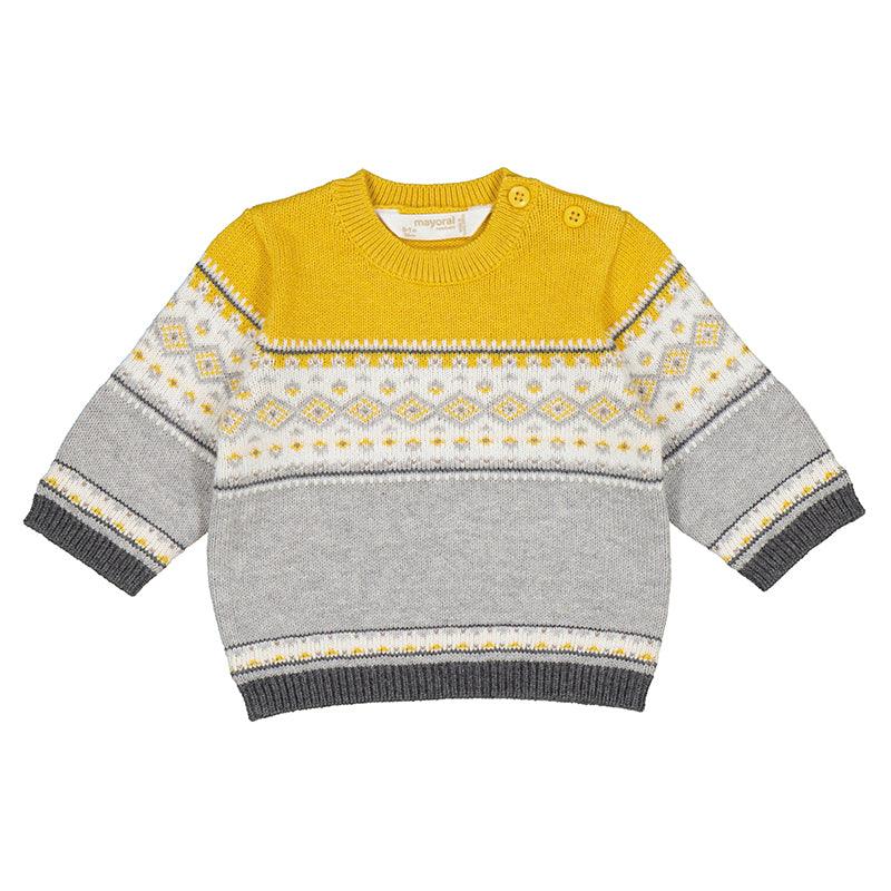 Jacquard sweater-2305