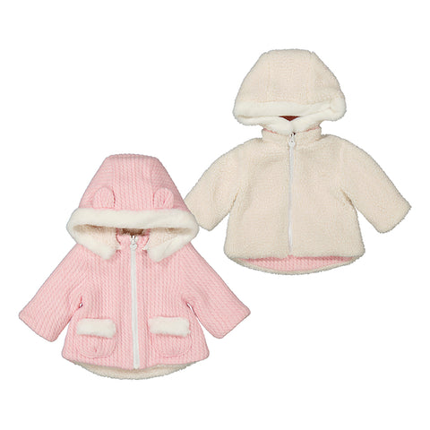 Reversible pullover-baby rose 2447