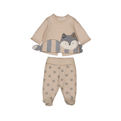 Raccoon Leg warmer set-Oat 2558 ng