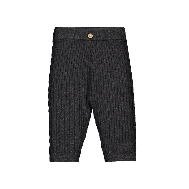 Knit leggings-Charcoal Heather 9926 ng