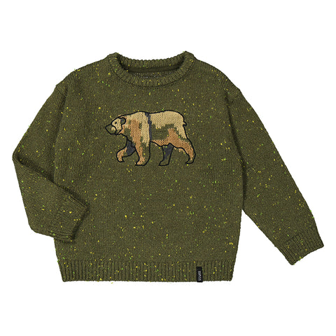 Bear sweater-forest 4343