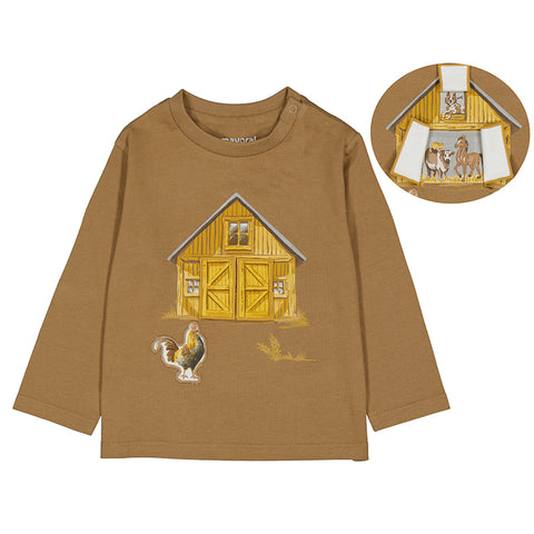 L/S Barn Shirt-caramel 2067