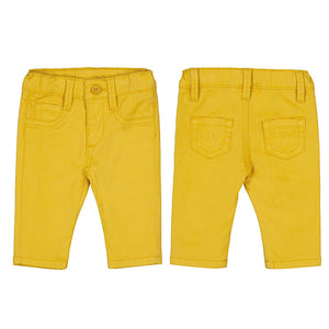 Twill trousers Yellow-2517
