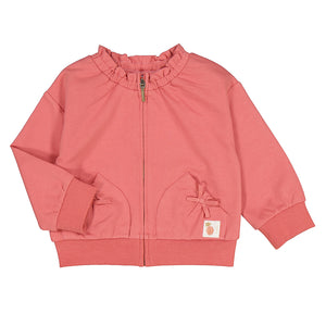 Fleece zip-up/pink-1435